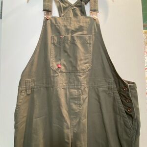 Dickies Green Overalls with Front Pocket